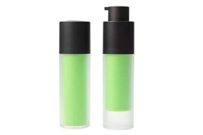 green rotary airless pump bottles 50ml