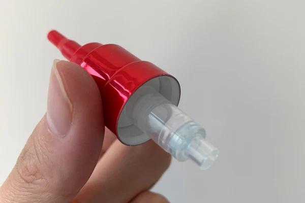 airless pump head of cosmetic syringe packaging eye cream bottle