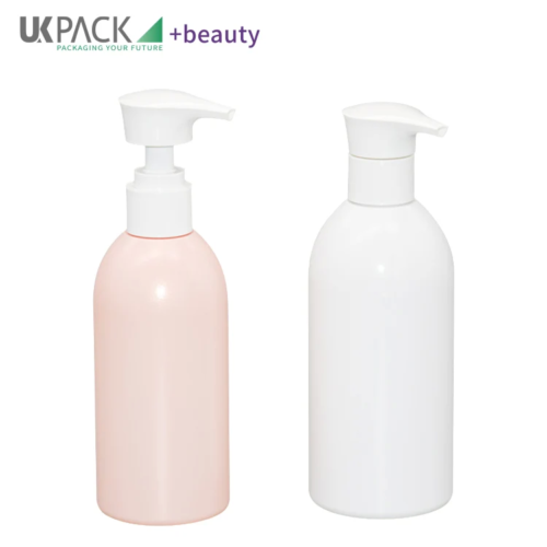 empty PET lotion bottle 240ml 300ml with pump head