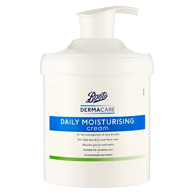 boots derma care daily moisturising cream - 500ml