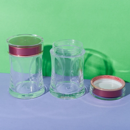 ps plastic clear supplement bottle 100ml - 1