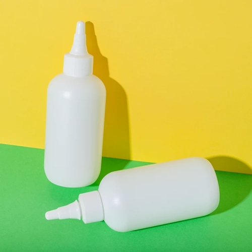 hdpe plastic hair oil bottle applicator 200ml - 1