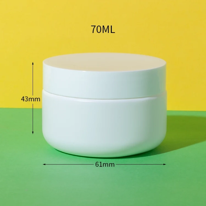 hdpe plastic small hair wax container 70ml - 2