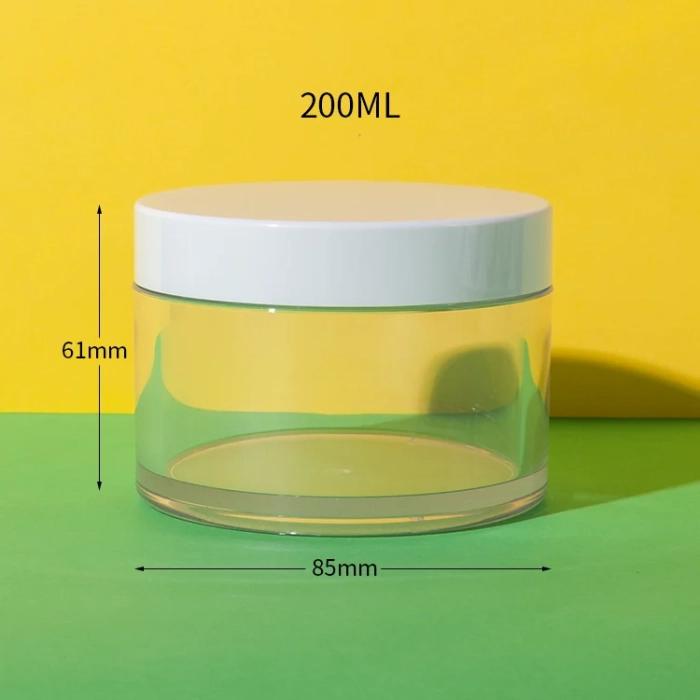 petg hair cream jar 200ml - 1