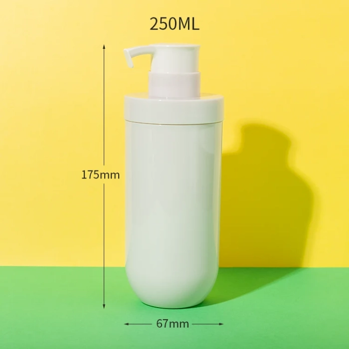 pp plastic airless hair conditioner bottle 250ml - 2