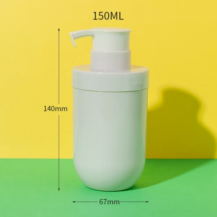 pp plastic airless hair treatment bottle 150ml - 2