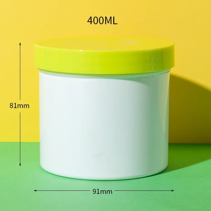 pp plastic hair butter container 400ml - 1