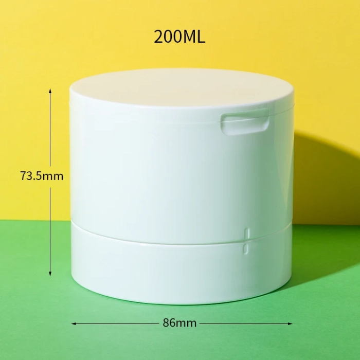 refillable pp plastic hair mask container 200ml - 2