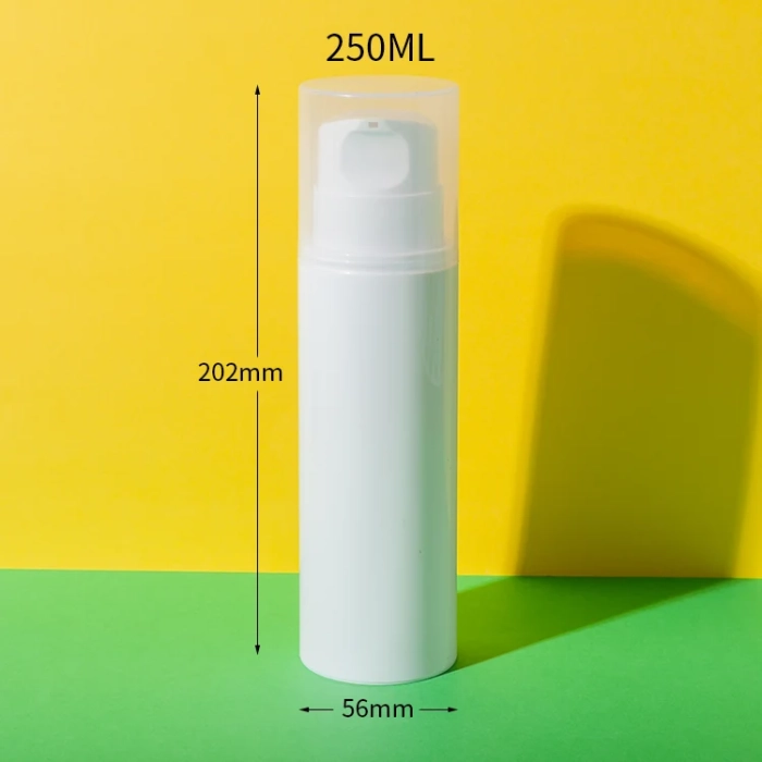 pp airless shampoo bottle 250ml - 1