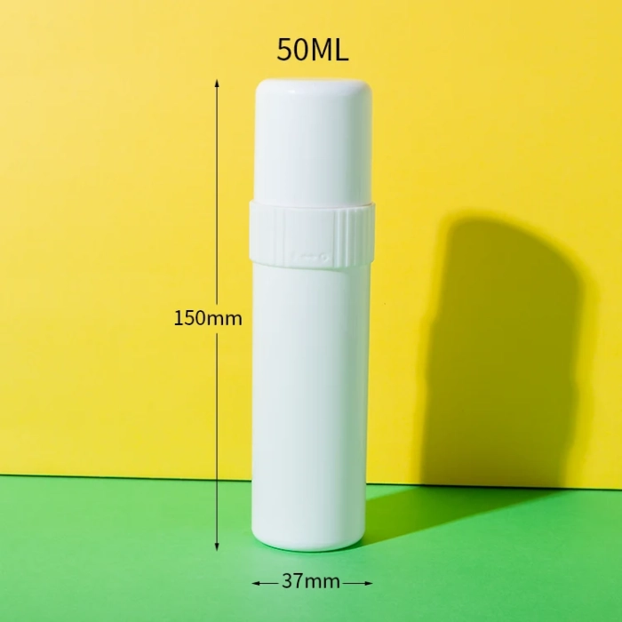 pp reusable airless cosmetic bottle 50ml - 1