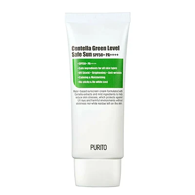 PURITO Centella Green Level Safe Sun Spf50+ Pa++++