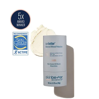 Skinbetter Science Sunbetter SHEER SPF 56 Sunscreen Stick