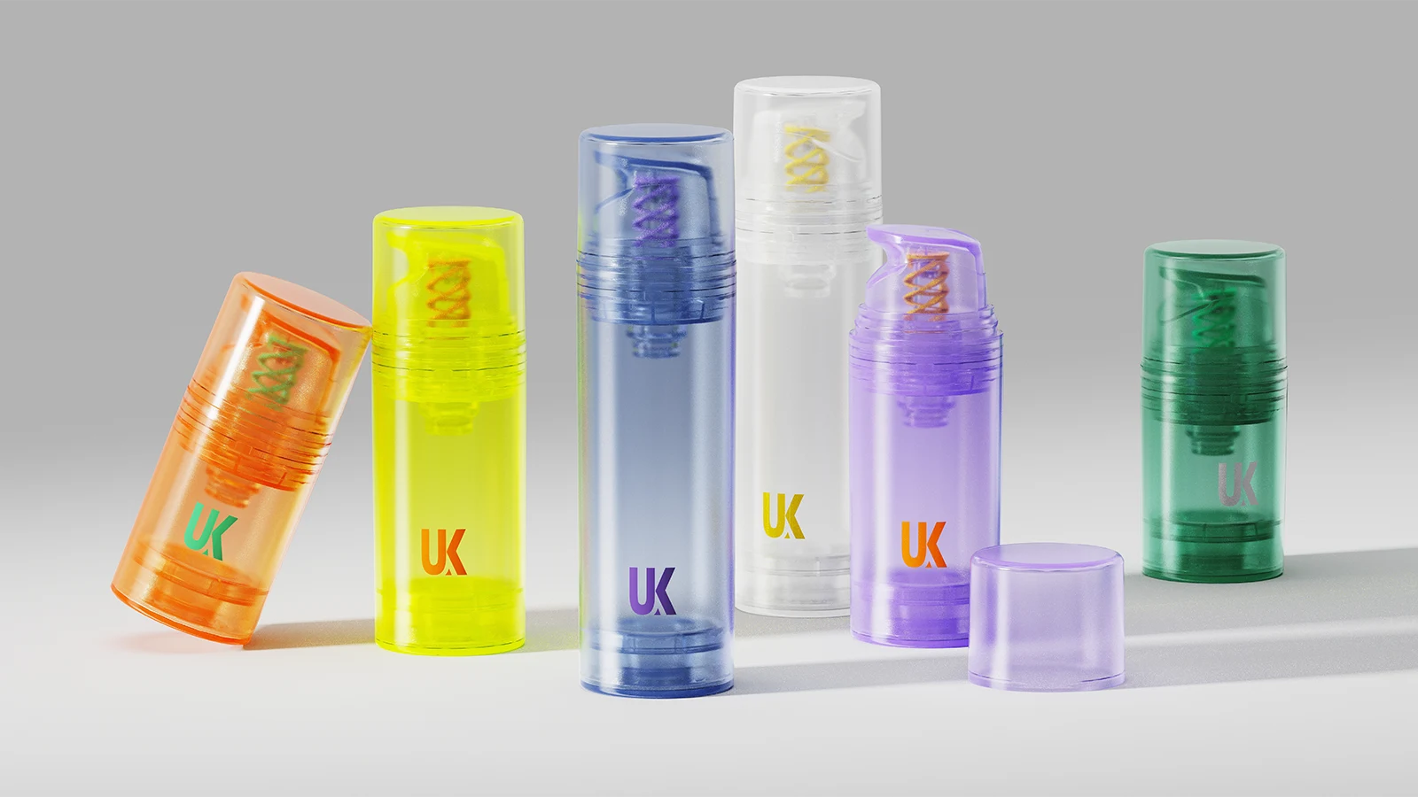 mono plastic airless bottles - ukpack