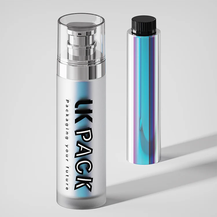 eco friendly refillable airless glass bottle - 1