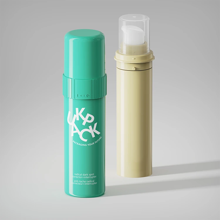 refillable design of airless cosmetic bottle - UKA504